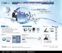 科技产品在线商城 打造卓越用户体验的网页模板设计